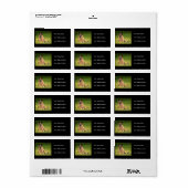 Duitse Adresetiketten van schapen Etiket (Full Sheet)