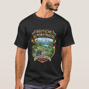 Duitse Alpenstraße Beieren Scenic Drive T-shirt