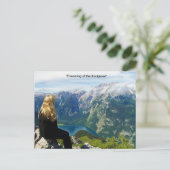 Duitse Alps Post Card Briefkaart (Staand voorkant)