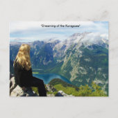 Duitse Alps Post Card Briefkaart (Voorkant)