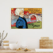 Duitse ambachtelijke kunst expo Dresden 1896 Poster (Keuken)