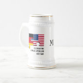 DUITSE AMERIKAANSE erfgoederen | Monogram Bierpul (Voorkant links)