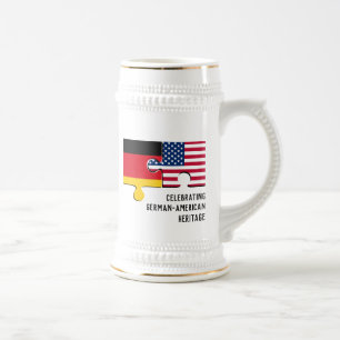 DUITSE AMERIKAANSE erfgoederen   Monogram Bierpul
