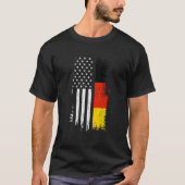 Duitse Amerikaanse Vlag Hoodie - Pride Duitsland U T-shirt (Voorkant)