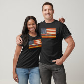 Duitse Amerikaanse vlag VS Duitsland Roots T-shirt (Unisex)
