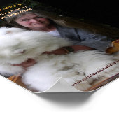 DUITSE ANGORA RABBIT MAG. VOEG TOE. POSTER (Hoek)