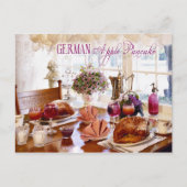 Duitse Apple Pancakes Briefkaart (Voorkant)