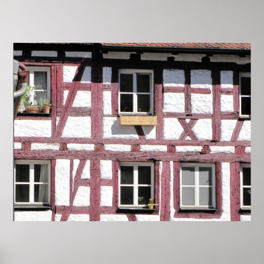 Duitse architectuur poster (Voorkant)