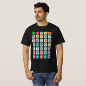 Duitse Autisme AAC PECS Wijzen Communicatie 04 T-shirt (Voorkant volledig)