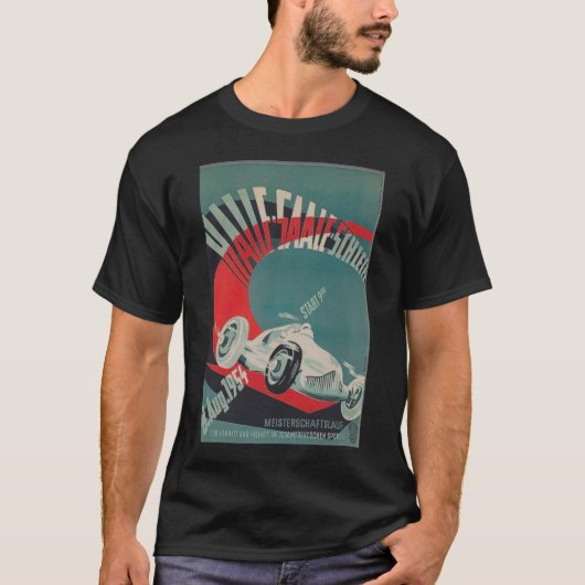 Duitse Auto Race 1954 T-shirt (Voorkant)