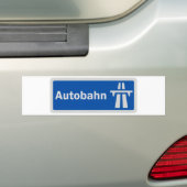 Duitse autobahn-sticker voor autobumper bumpersticker (Op auto)