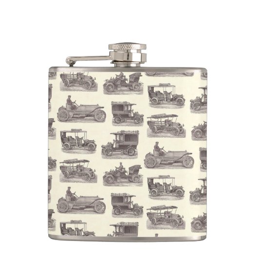  Duitse auto's voor Antiek autoclub Heupfles (Voorkant)