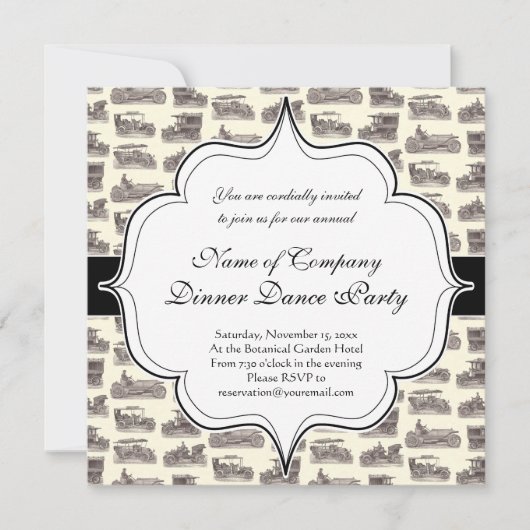  Duitse auto's voor Antiek autoclub Kaart (Voorkant)