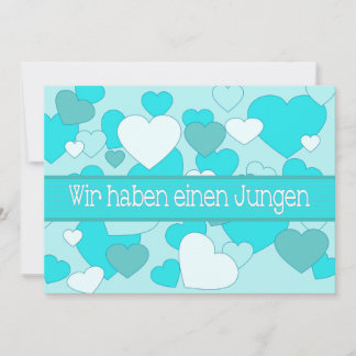 Duitse Baby Boy Birth koninklijke bekendmaking Aankondiging