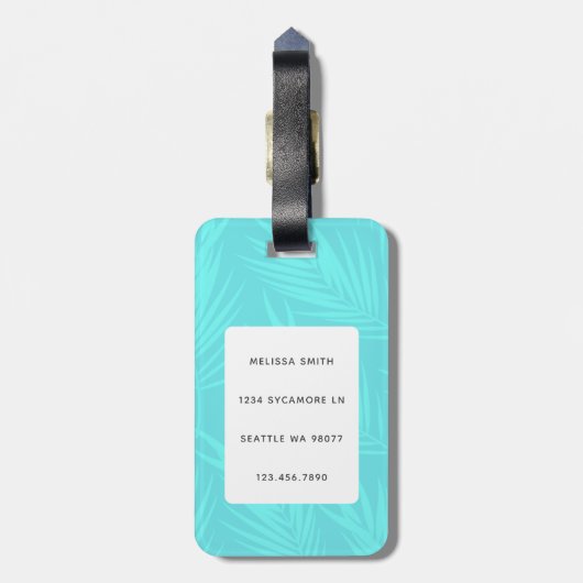 Duitse Bagagelabels van schapen (Achterkant verticaal)