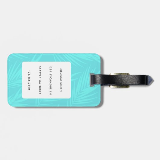 Duitse Bagagelabels van schapen (Achterkant horizontaal)