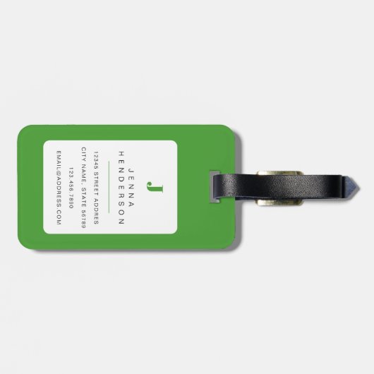 Duitse Bagagelabels van schapen (Achterkant horizontaal)