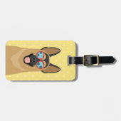 Duitse Bagagelabels van schapen (Voorkant horizontaal)