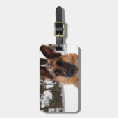 Duitse Bagagelabels van schapen (Voorkant verticaal)