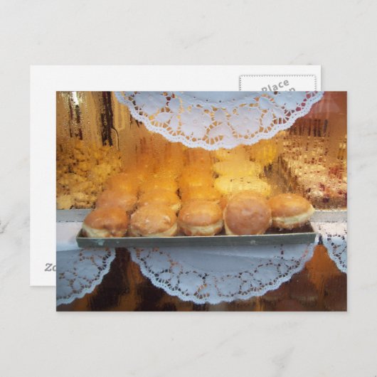 Duitse bakkerij briefkaart (Voorkant / Achterkant)