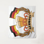 Duitse band voor bier wandkleed (Voorkant)