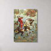 Duitse Baron Munchausen Adventures Canvas Afdruk (Voorkant)