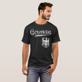 Duitse Baseball Style t shirt (Voorkant volledig)