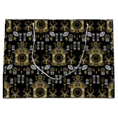 Duitse Bauernmalerei volkskunst Groot Cadeauzakje (Voorkant)