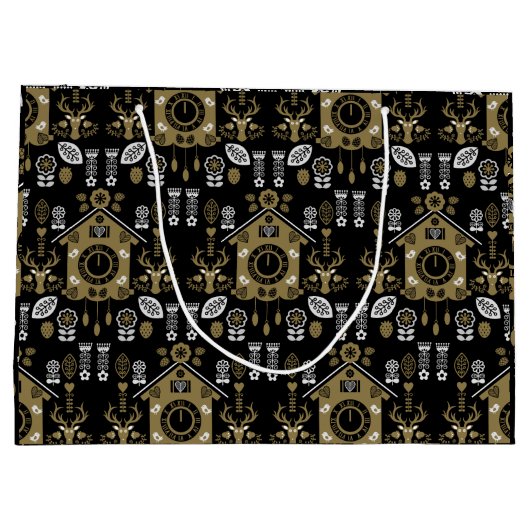 Duitse Bauernmalerei volkskunst Groot Cadeauzakje (Achterkant)