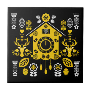 Duitse Bauernmalerei volkskunst Tegeltje