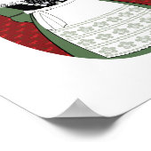 Duitse Beierse Matroesjka-poster Poster (Hoek)
