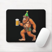 Duitse Bigfoot Sasquatch Beer Lederhose Funny _1 Muismat (Met muis)