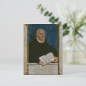 Duitse Bijbel voor de vertaling van Luther, 1561 Briefkaart (Staand voorkant)