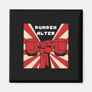 Duitse Bodybuilding Workout Gym Propaganda Magneet