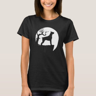 Duitse Bokser Hond Retro 7 T-shirt