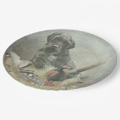 Duitse Borden met wielpootpapier Papieren Bordje (Gekanteld)