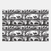 Duitse  bosdierentuin inpakpapier vel (Voorkant 3)