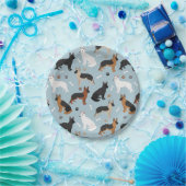 Duitse Botten en Borden van pakpapier Papieren Bordje (Feest)