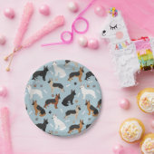 Duitse Botten en Borden van pakpapier Papieren Bordje (Feest)