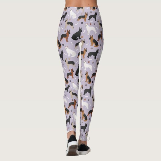 Duitse Botten en Leggings van schapen (Achterkant)