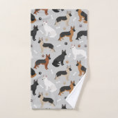 Duitse Botten en poten van schapen Bad Handdoek (Handdoek)