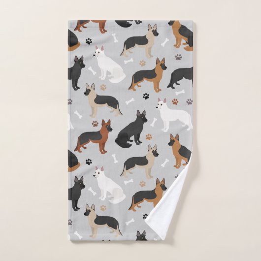 Duitse Botten en poten van schapen Bad Handdoek (Handdoek)