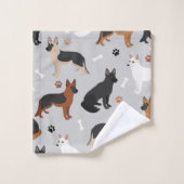 Duitse Botten en poten van schapen Bad Handdoek (Wasdoekje)