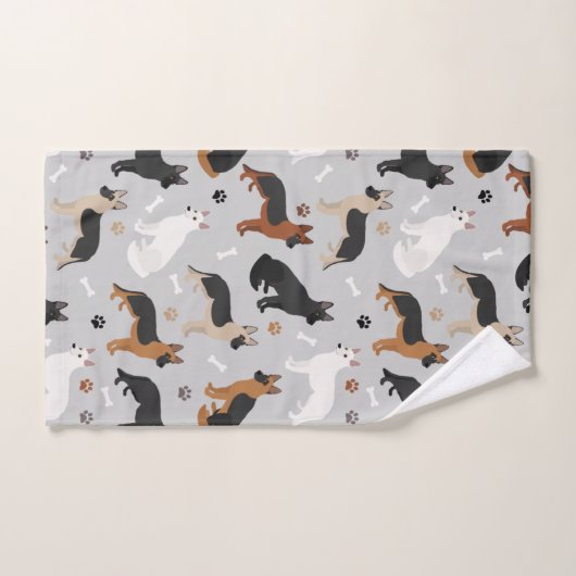 Duitse Botten en poten van schapen Bad Handdoek (Handdoek)