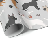 Duitse Botten en poten van schapen Cadeaupapier (Rol Hoek)