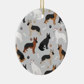 Duitse Botten en poten van schapen Keramisch Ornament (Rechts)