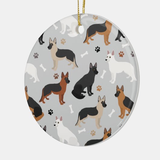 Duitse Botten en poten van schapen Keramisch Ornament (Links)