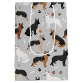 Duitse Botten en poten van schapen Medium Cadeauzakje (Achterkant)