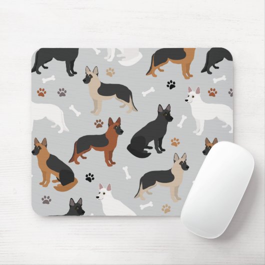 Duitse Botten en poten van schapen Muismat (Met muis)