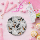 Duitse Botten en poten van schapen Papieren Bordje (Feest)